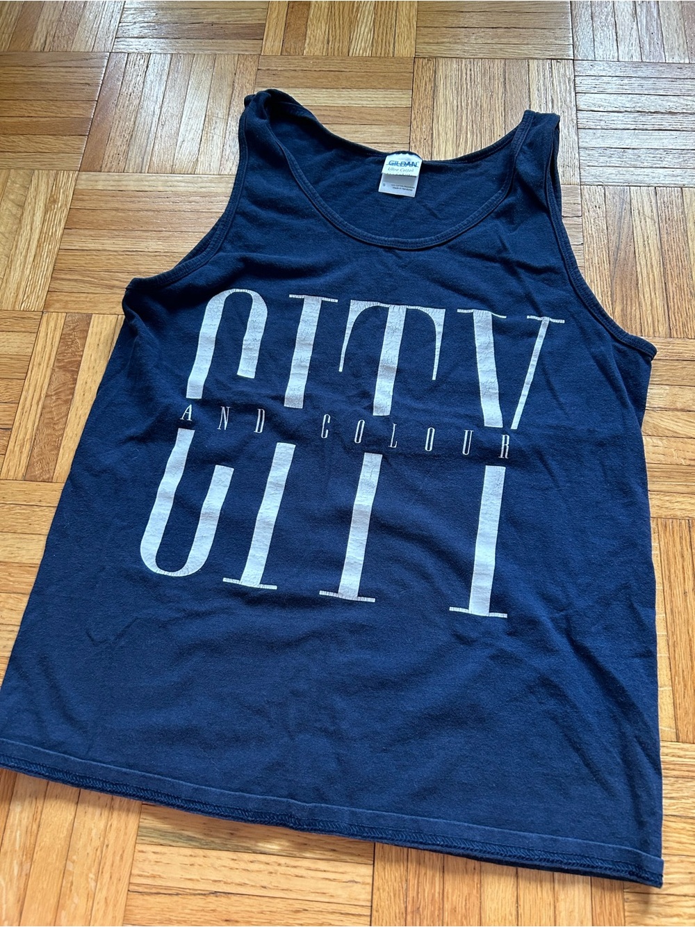 City and Colour Band Merch Navy Tank